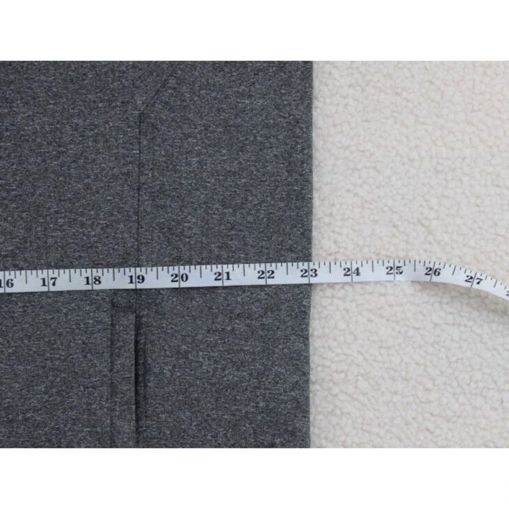 LEVELWEAR Men's Heather Gray Full Zip Vest Performance Logo Size L‎